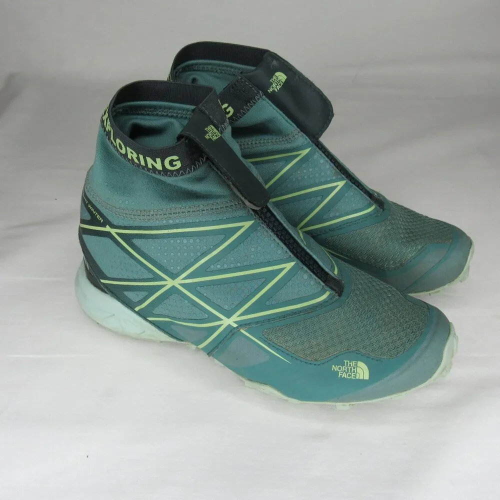 The North Face Green Ultra MT Winter Trail Running Shoes Women's 6